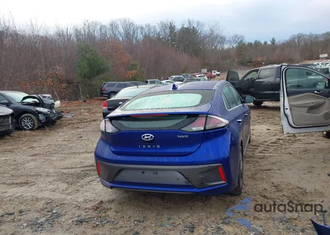 2022 Hyundai Ioniq Hybrid Limited из США, поврежденный, VIN KMHC05LC8NU278155